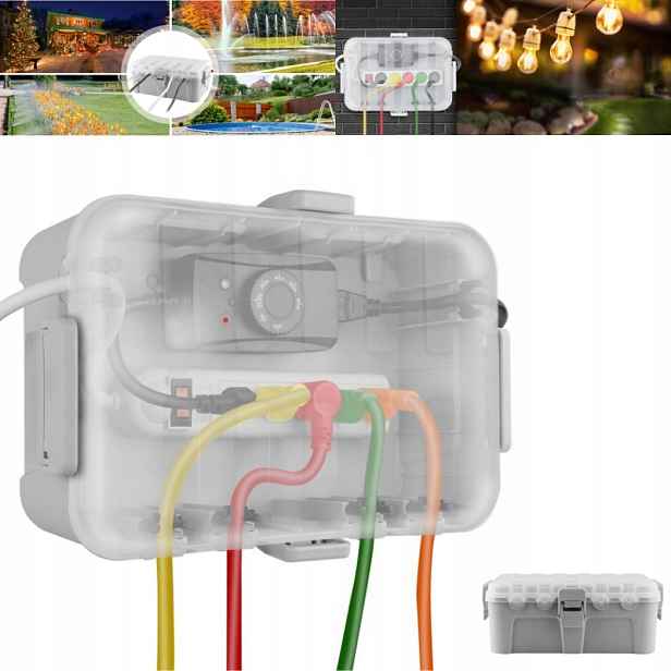 Extra große wasserdichte Kabelbox, IP54 wasserdicht, Outdoor