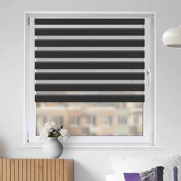 FEXI Roleta Den a noc, Oriental černá, AA 111n, 150x30 cm