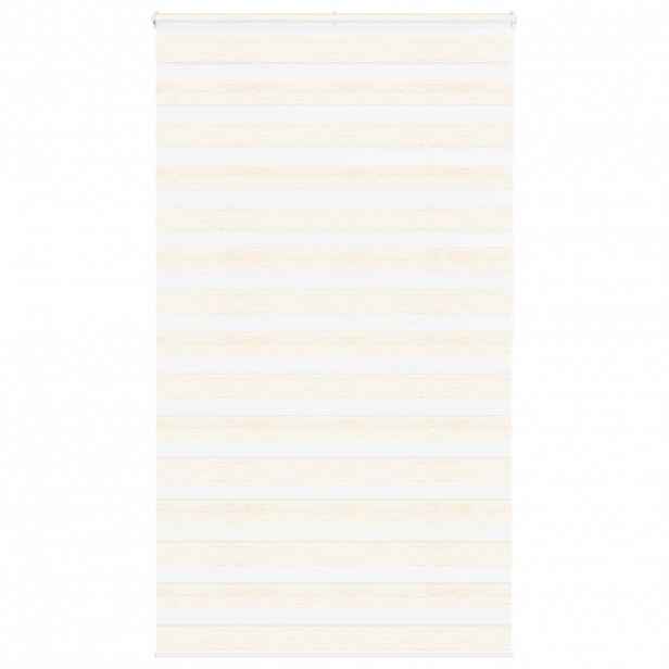 vidaXL Zebra roleta mramorově béžová šířka látky 120,9 cm polyester