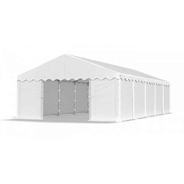 Skladový stan 5x10m bílá KLASIK