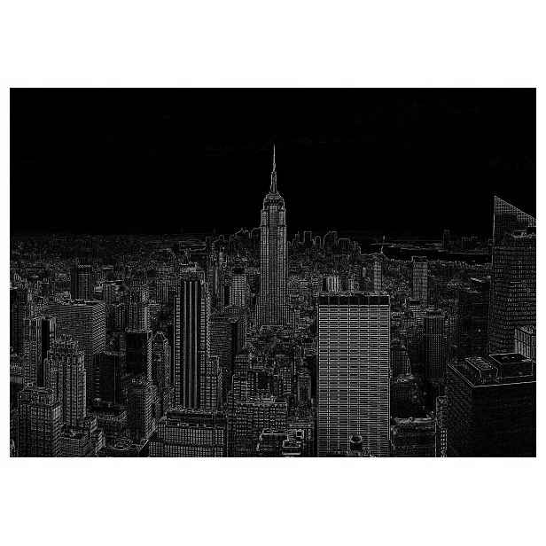 Fototapeta New York v noci Empire State Building panorama 368x254 lepidlo
