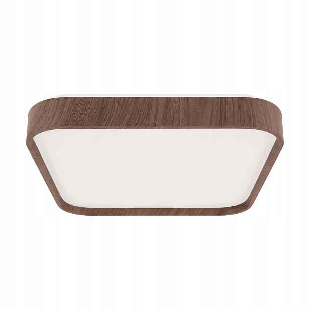 Stropní Svítidlo 48 cm 48 W dřevěná, čtvercová, IP44 Struhm