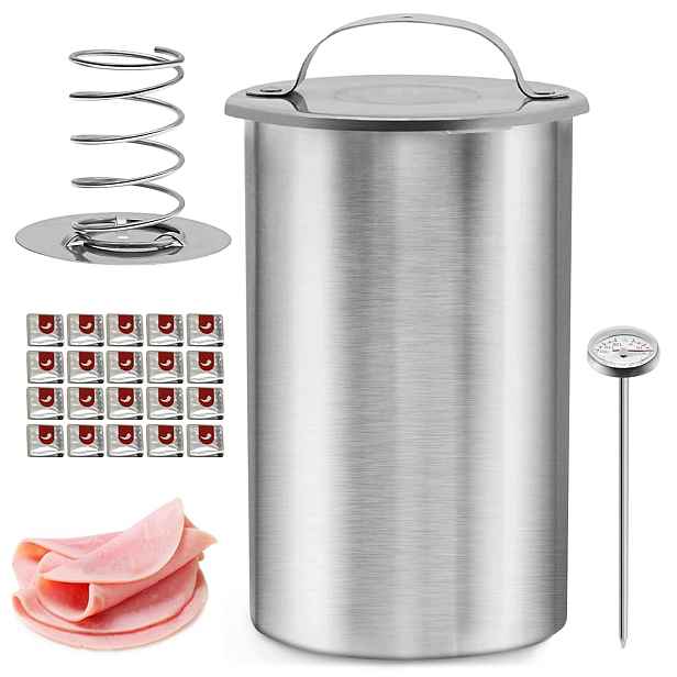 Šunkovar 1-1.2 Kg Teploměr 20X Sáčky Na Vaření Uzenin Hrnec