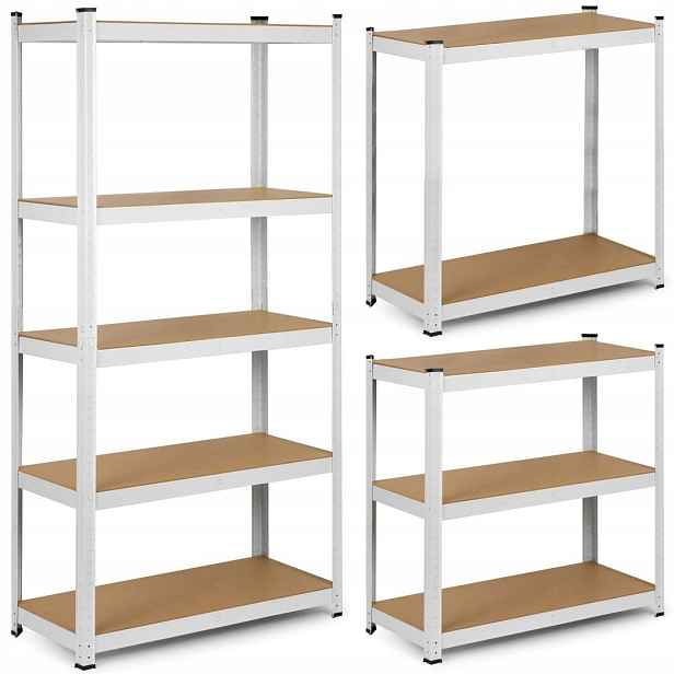 Kovový skladový regál 180 x 90 x 30 Humberg 4844