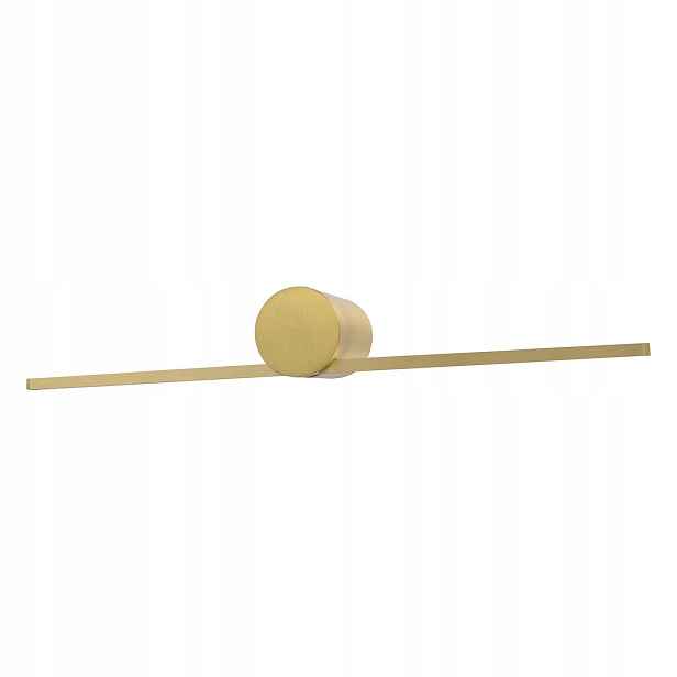 Nástěnné Led svítidlo 6v4000k zlaté, lineární, 40 cm, artist Milagro