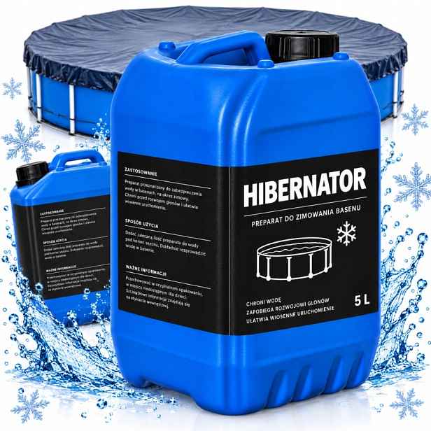 Tekutina Pro Zazimování Bazénu Hibernator 5 Kg, Ochrana Nádrží A Instalací