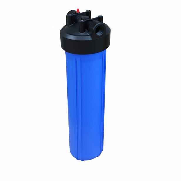 Trubkový Korpus Na Vodu 20" Velký Modrý Závit 1" Úst