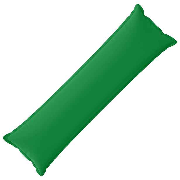 vidaXL Polštář s polštářem HOUTEN Zelená 40 x 145 cm Polyester