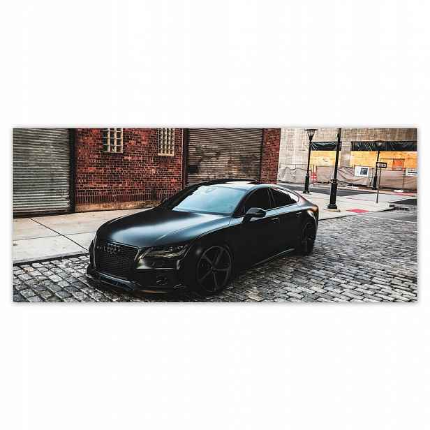 Fototapety flizelina 211x91 černé Audi Rs