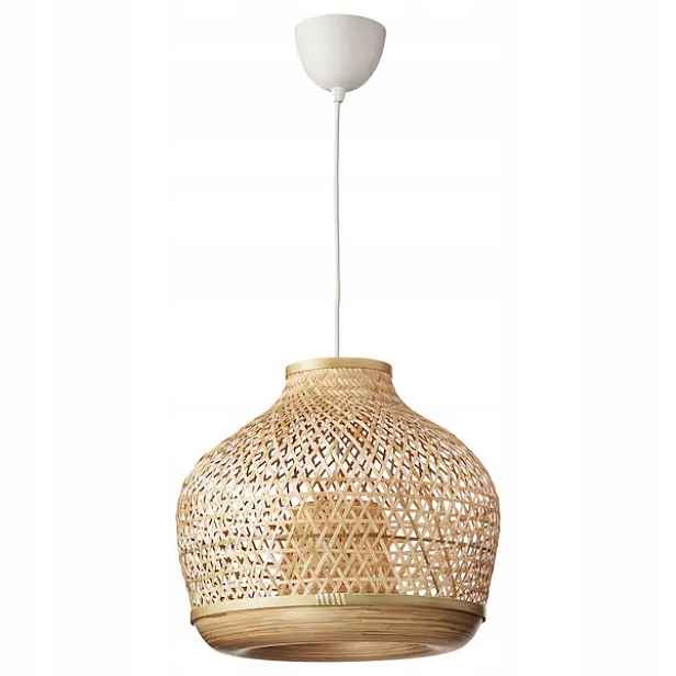 Ikea Misterhult Závěsná lampa, bambus, 45 cm