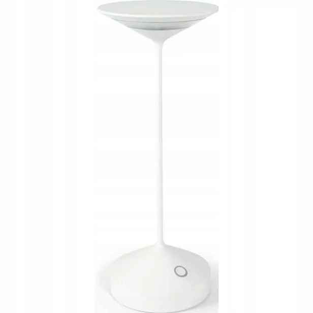 Stolní Led lampa Broggi Tempo, bílá