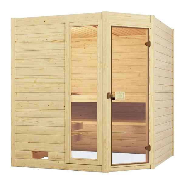 WEKA Rohová finská sauna WEKA VALIDA Corner 1.8