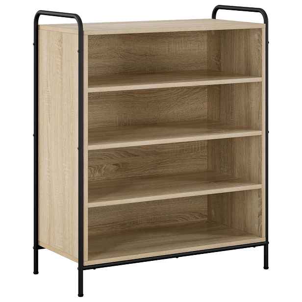vidaXL Skříň na obuv 76 x 36,5 x 93 cm Kompozitní dřevo Dub sonoma