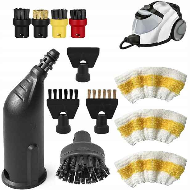 Sada Příslušenství K Napařovačům Karcher Sc 1 2 3 4 5 je odolná 12 Ks