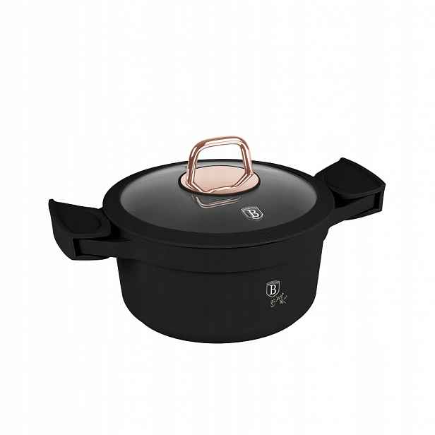 BH-1456 Hrnec granitový 20 cm Berlinger Haus Black Rose Collection