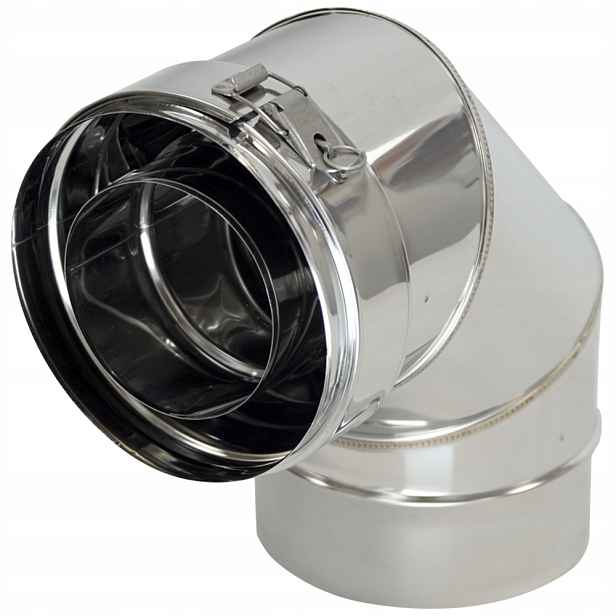 Koaxiální koleno 90° fi 130/200