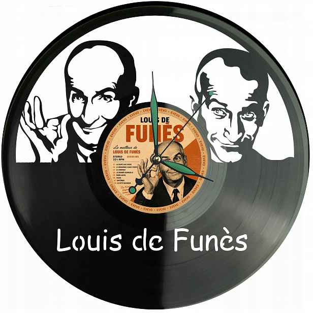 Louis de Funès Nápad na Dárek Nástěnná Dekorace z vinylové desky