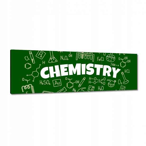 Obrazy 120x40 Motiv pro chemickou třídu