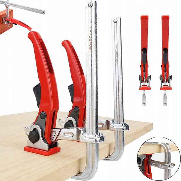 Páková Svorka Pro Lištu Festool Makita Metabo Hikoki Milwaukee 19/20 2ks