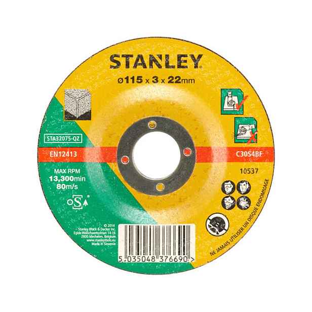 Stanley - Řezný kotouč na beton 115x22,23 mm STA32075-QZ