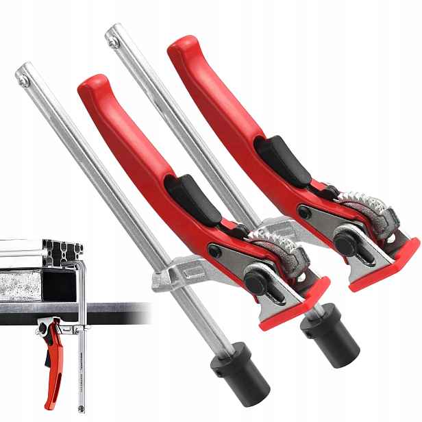 Truhlářská Zámečnická Svěrka 160 mm Svařovací Kovaná Automatická Západka