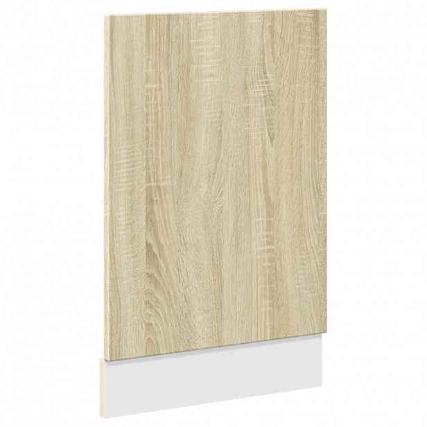 vidaXL Panel do myčky, dub sonoma, 45 x 3 x 67 cm, konstrukční dřevo