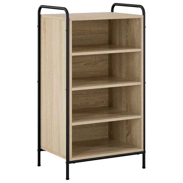 vidaXL Skříň na obuv 51 x 36,5 x 93 cm Kompozitní dřevo Dub sonoma