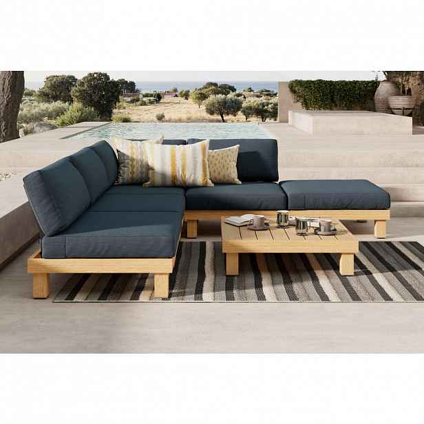 Ambia Garden ZAHRADNÍ SEDACÍ SOUPRAVA 6dílné, kov, plast, textil