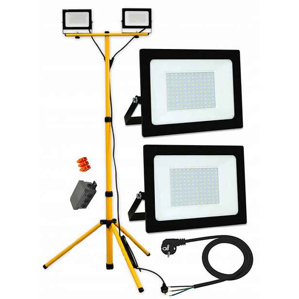 Halogenový Led reflektor 2 x 30 W stativ a kabel