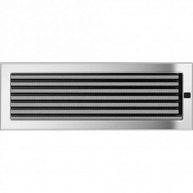Krbová Mřížka 17x49 Žaluzie Niklovaná Ventilační