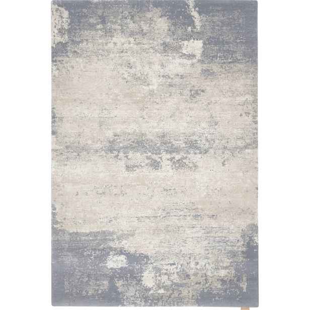 Krémovo-šedý vlněný koberec 120x180 cm Bran – Agnella