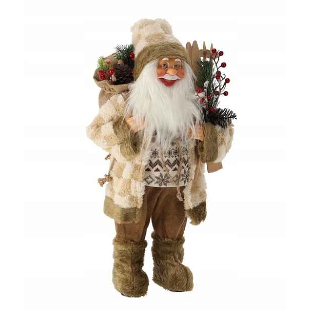 Mikuláš šedý 60 cm