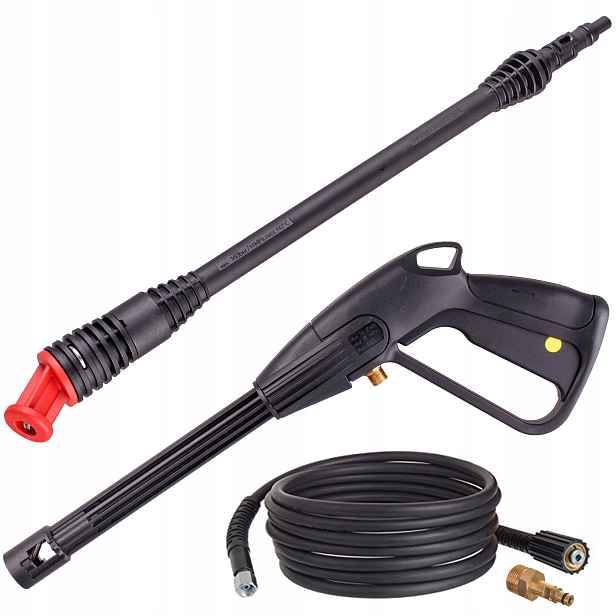 Pistole Lanca Rotační tryska Hadice 5 m pro tlakový čistič Karcher K2 K3 K4 K5