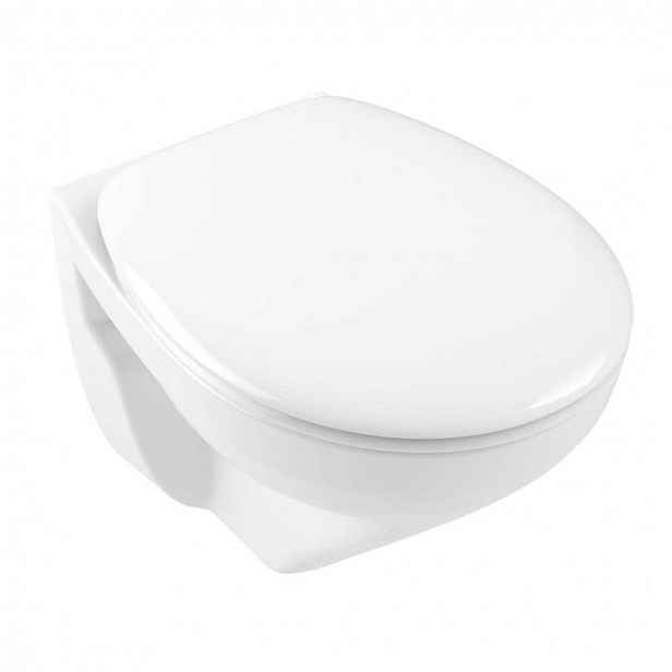 Villeroy & Boch O.novo - Závěsné WC se sedátkem SoftClosing, DirectFlush, alpská bílá 7667HR01
