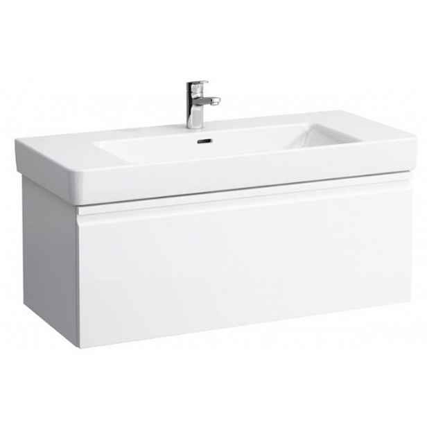 Koupelnová skříňka pod umyvadlo Laufen Pro S 101x45x39 cm bílá lesk H4835510964751