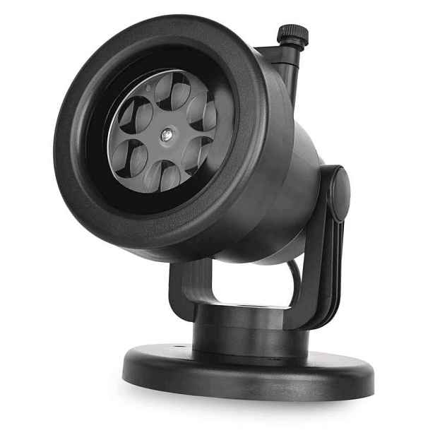 Led vánoční projektor 3,6W IP44 6 motivů multicolor DCPC10 Emos