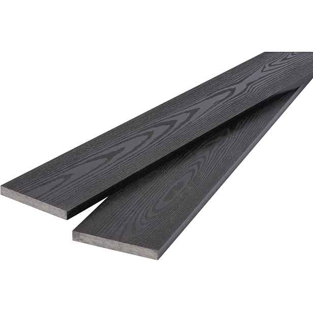 Plotovka dřevoplastová ST Dřevoplast antracit 14×120×1 200 mm