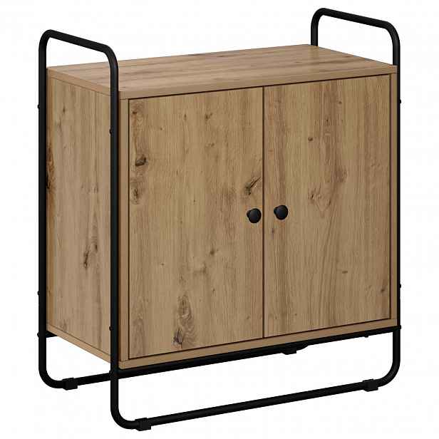 vidaXL Příborník Dub artisan 68 x 35 x 75 cm Kompozitní dřevo