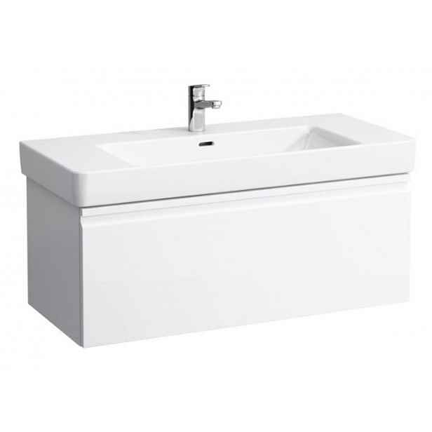 Koupelnová skříňka pod umyvadlo Laufen Pro S 101x45x39 cm bílá lesk H4835520964751