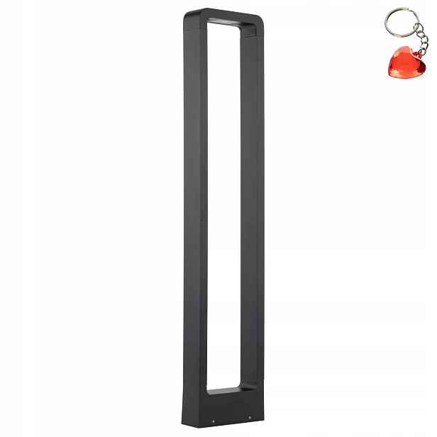 Venkovní zahradní sloupková Led lampa 10W IP54 Arius L Black 19001 Tk Lighti