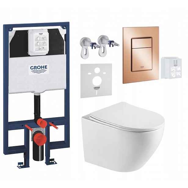 7v1 Wc Set, Stelaz Grohe Slim Wc Mísa Tornado Imprese Tlačítko