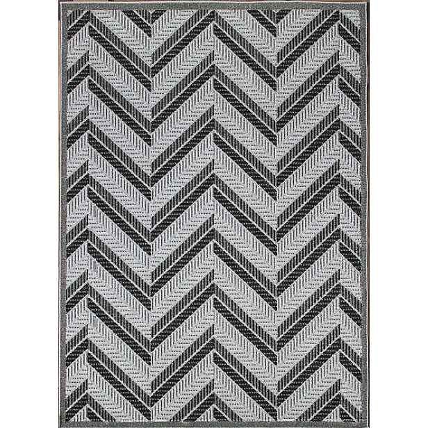Kusový koberec Lagos 1088 Silver (Grey), 160x220, šedá, chodba / předsíň, Berfin Dywany