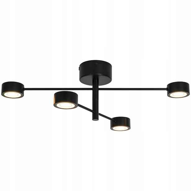 Led reflektor Spot 14W Černý Stmívatelný Pohyblivý Clyde Moderní Nordlux