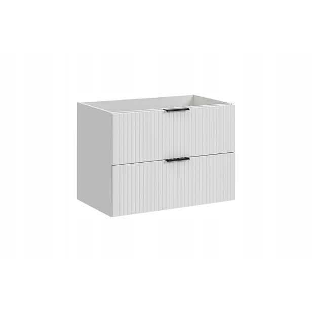 Szafka pod umywalkę 80 cm Adel White