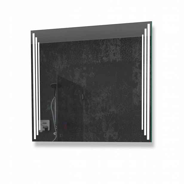 Čtvercové Zrcadlo s Led osvětlením Praha 50x50