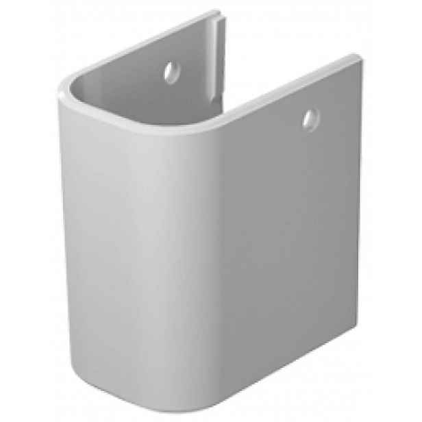Duravit Happy D.2 - Polosloup, bílá 0858320000