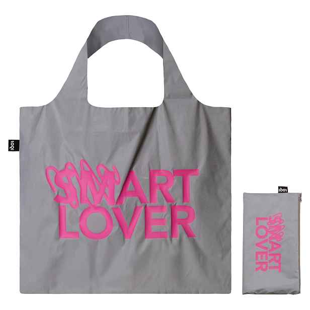 Reflexní nákupní taška LOQI HIDDEN ART Smart Lover