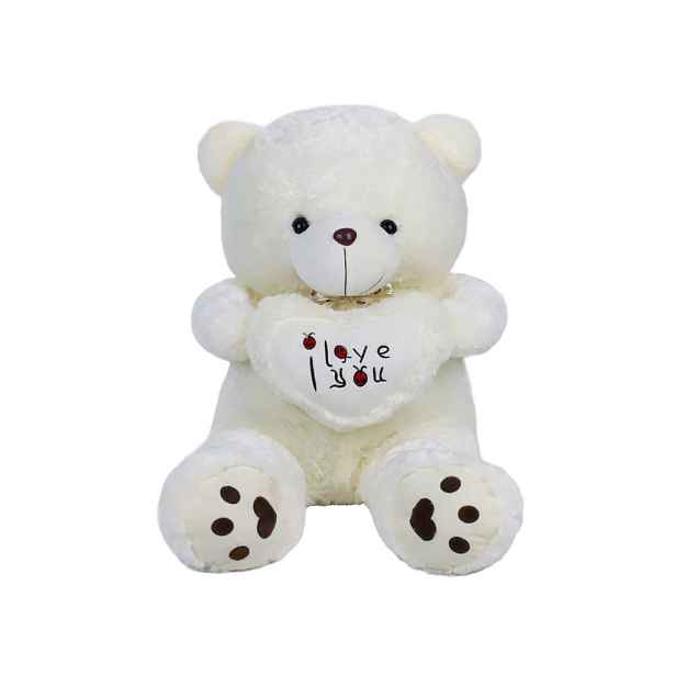 Vercart PLYŠOVÉ hračky Medvídek držící srdce Teddy 50 cm