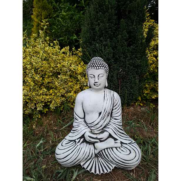 Figurka Buddha Betonové zahradní figurky Buddhistická figurka