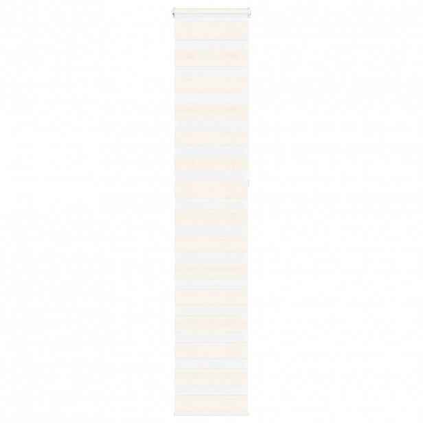 vidaXL Zebra roleta mramorově béžová šířka látky 40,9 cm polyester